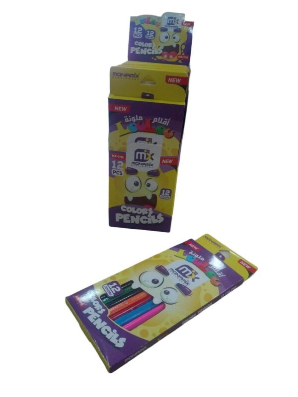 أقلام تلوين mx 12 COULEUR